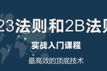 易振营12年连续盈利的交易系统:123法则和2B法则深度讲解-静思博客