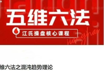 五维六法之混沌趋势理论,江氏操盘核心课程-静思博客