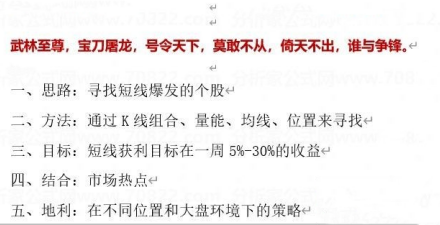 【指标】通达信超哥亮剑套装专用指标公式合集-静思博客