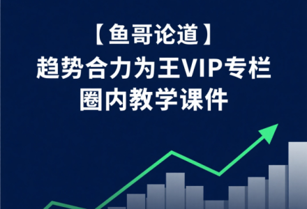 【鱼哥论道】趋势合力为王VIP专栏 圈内教学课件-静思博客
