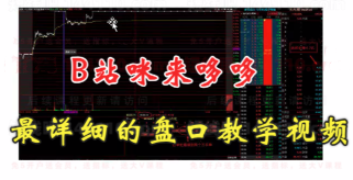 B站咪来哆哆《全网最易上手，盘口实操教学》视频课程-静思博客