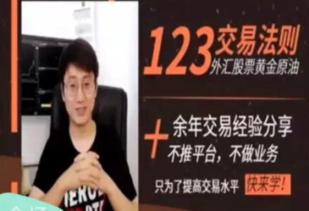 Andy的交易室 123交易法则核心内部课 外汇期货培训视频课程-静思博客