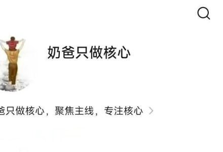 【奶爸只做核心】圈内炒股体系教学视频课程-静思博客