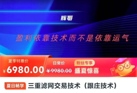 辉哥三重滤网交易技术(跟庄技术)-静思博客