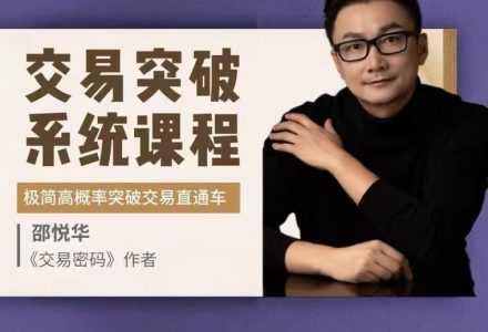 邵悦华－－交易突破系统课-极简高概率突破交易直通车-静思博客