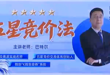 钱坤大学堂巴特尔五星竞价法强基课集合竞价课程+资料指标-静思博客