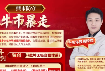 中广云张程乾坤定势龙头战法系统课7节视频+大成课堂资料+指标-静思博客