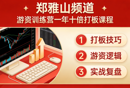 【郑雅山频道】游资训练营一年十倍打板课程 29文档-静思博客