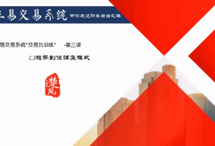 【三易楚云风】三易交易系统趋势型交易员课程-静思博客