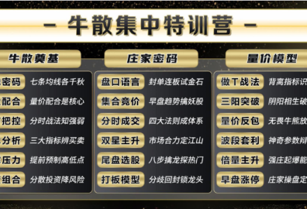 2025年袁博牛散特训营视频+资料+指标-静思博客