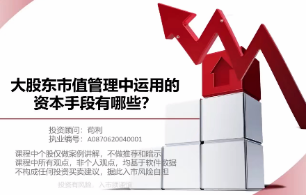 荀利老荀大股东市值管理：资本手段的具体应用-静思博客